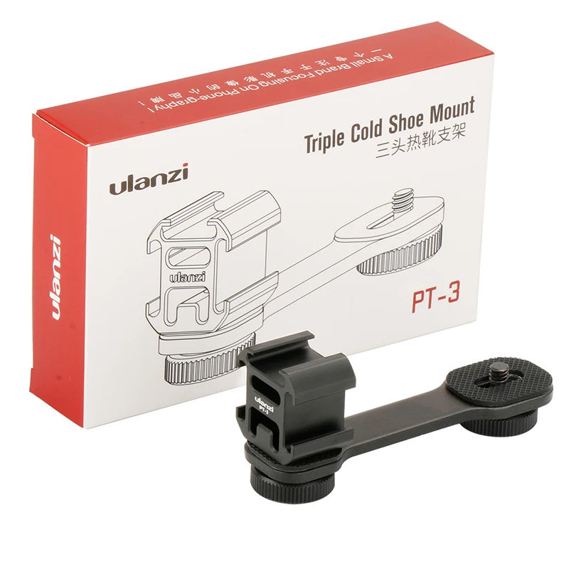 Металлический удлинитель Ulanzi PT 3 крепления холодного башмака для Zhiyun Smooth 4/DJI