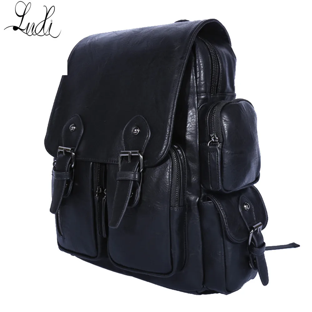 

LUXIW Hot European and American version of male student notebook, computer, leisure shoulder backpack