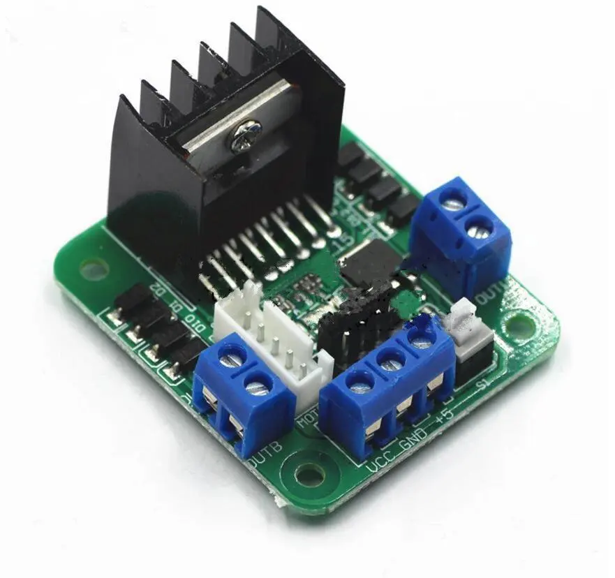 

Stepper Motor Drive Controller Board Module L298N Dual H Bridge DC For Arduino
