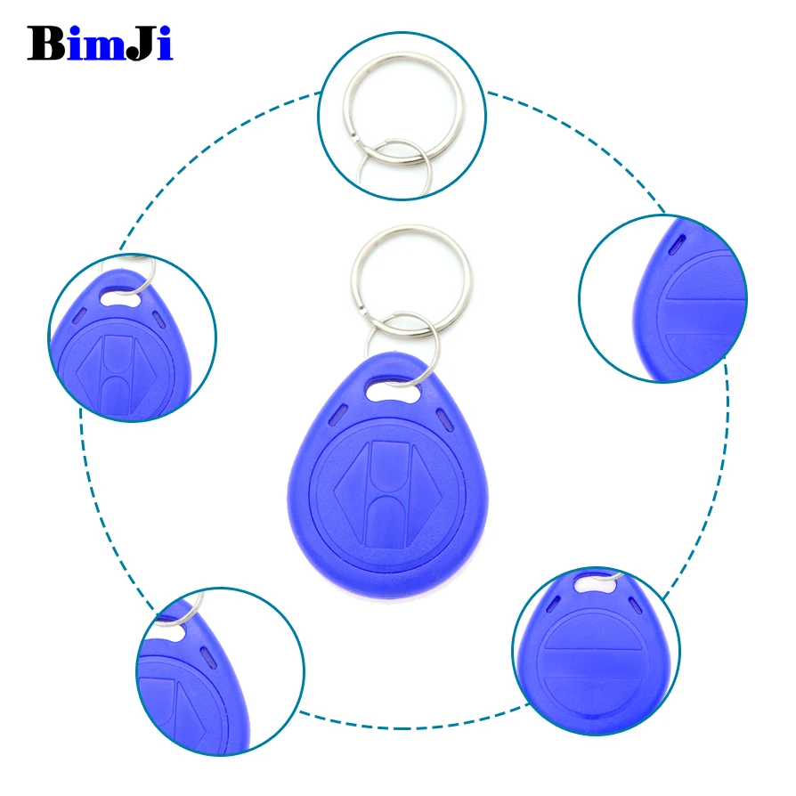 RFID Tag 50pcs T5577 EM4305 Copy Rewritable Writable Rewrite Duplicate Can Copy EM4100 125khz card Proximity Token Keyfobs rfid blank cards rfid tags stickers