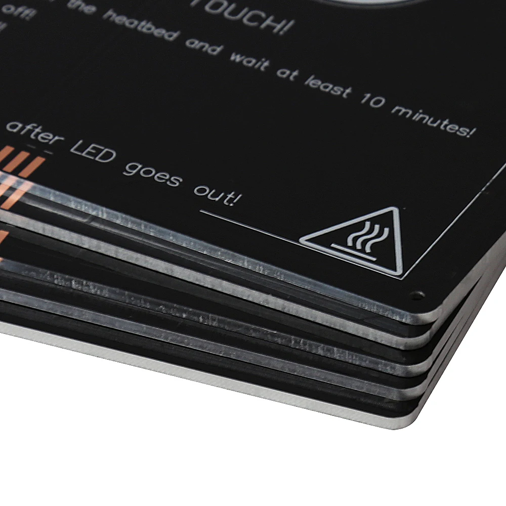 

5PCS/lot MK3 Hotbed Latest Aluminum Heated Bed for Mendel & RepRap i3 3D Printer Hot-bed 12V &24V Supported by Fedex or DHL
