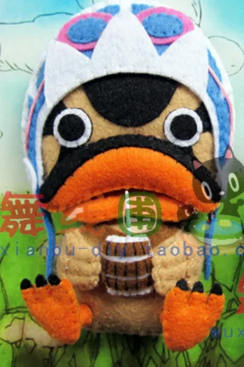 One Piece animal Felt kit Non-woven cloth Craft DIY Sewing set Felt Handwork Material DIY needlework supplies