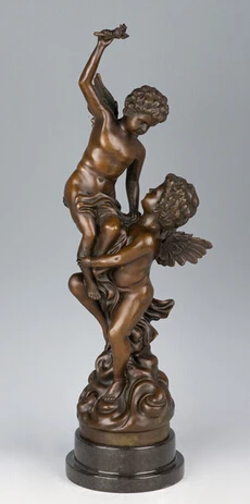 Copper Br Crafts Ation Asian The Home Children Baby Angels Copper Br Crafts Ation Asian The Home Children Baby Angels Cherubs Sculpted Bronze Figurines Statues Art Cards S