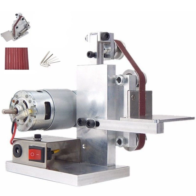 США вилка Diy шлифовальный ленточный мини-станок скамья крепление шлифовальная полировальная машинка буферная электрическая угловая шлифовальная машина 175x110x140 мм