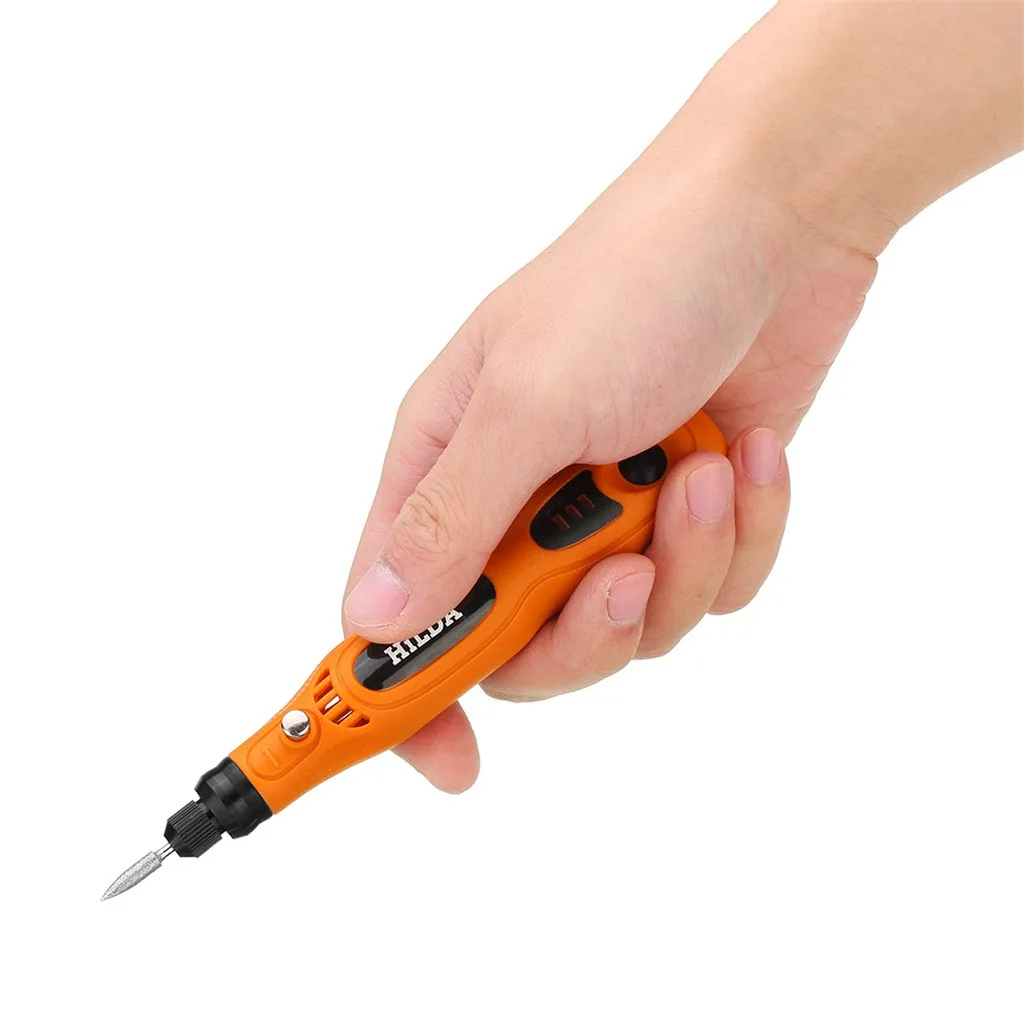 

USB Charging Rotary Tool Kit 3.6V Cordless Variable Speed Electric Grinder Drill Convenience Woodwroking Hand Tools Home DIY