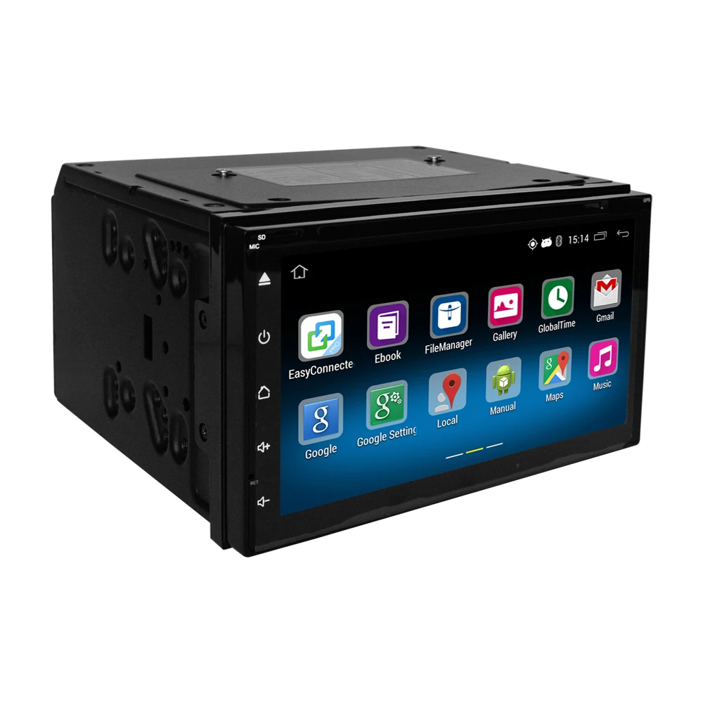 Flash Deal Android Car DVD Radio Stereo Player 6.2 inch Capacitive Touch Screen GPS Navigation Bluetooth USB SD 1G DDR3 16G Memory Flash 2