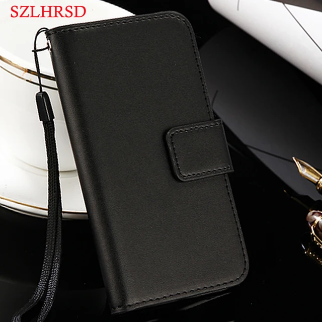 Best Offers SZLHRSD Hot Sale! for Haier G51 Case New Arrival Fashion Flip Leather Protective Cover black for Haier HM-I502-FL