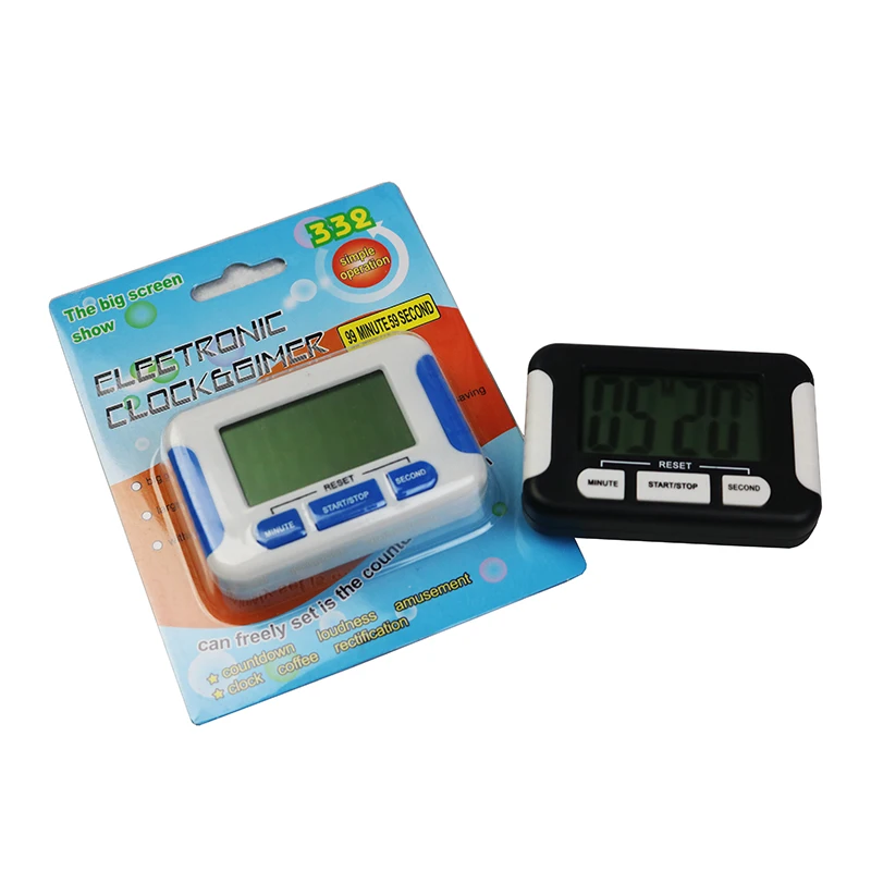 New Digital Timer Kitchen Bar Set Time Reminder Count Down Up Alarm