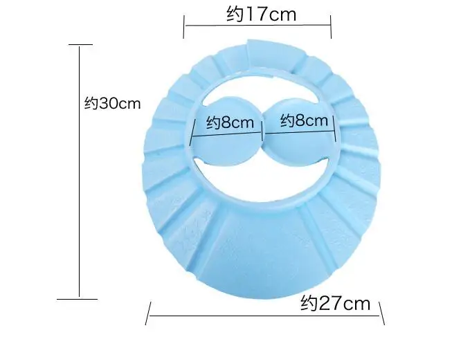 Детская шапочка для душа, регулируемый детский шампунь, душ, ванна, защита, мягкая шапочка, детский аксессуар для душа