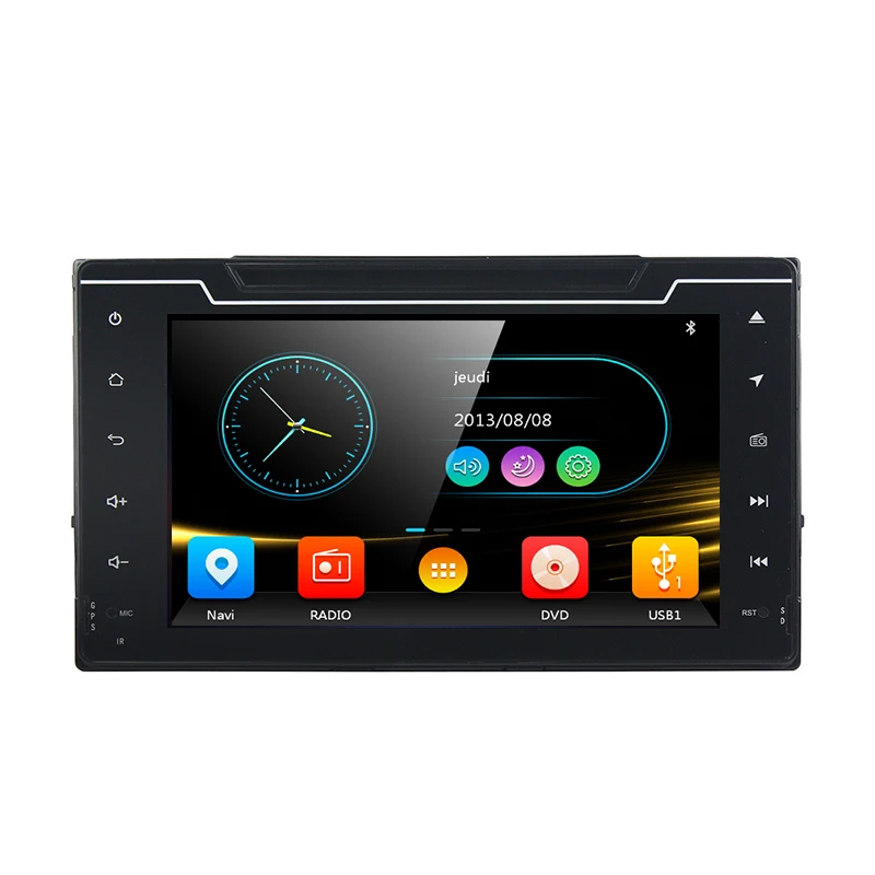 Clearance 8" Full touch screen Car DVD player with GPS BT/TV USB SD AUX,audio Radio stereo,Car multimedia headunit for TOYOTA COROLLA 2017 1
