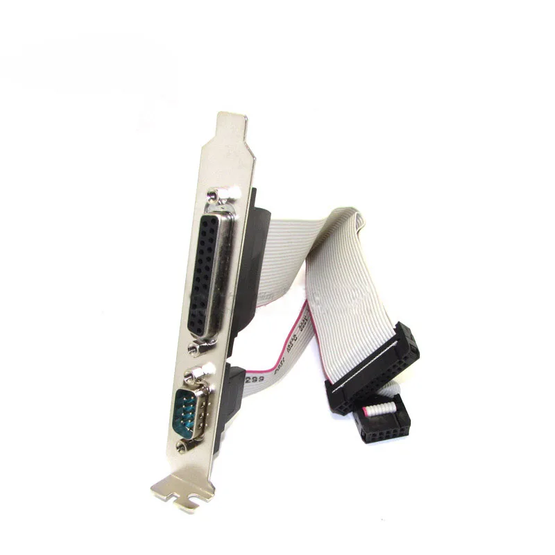 

All-copper Core 25-hole LPT Parallel Port+9Pin Serial Port Expansion Line Apron 34CM37CM