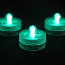 200 шт./компл.! Рождественское украшение Свадебная вечеринка Вспышка светодиодная подводная Светодиодная свеча