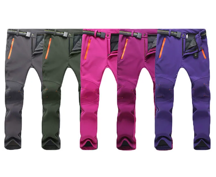 Invierno, senderismo pantalón de los hombres y de las mujeres Soft-shell Stormtrousers cálido a prueba de viento a prueba de asalto Trekking Camping montaña Pantalones Invierno, senderismo pantalón de los hombres y de las mujeres Soft-shell Stormtrousers cálido a prueba de viento a prueba de asalto Trekking Camping montaña Pantalones