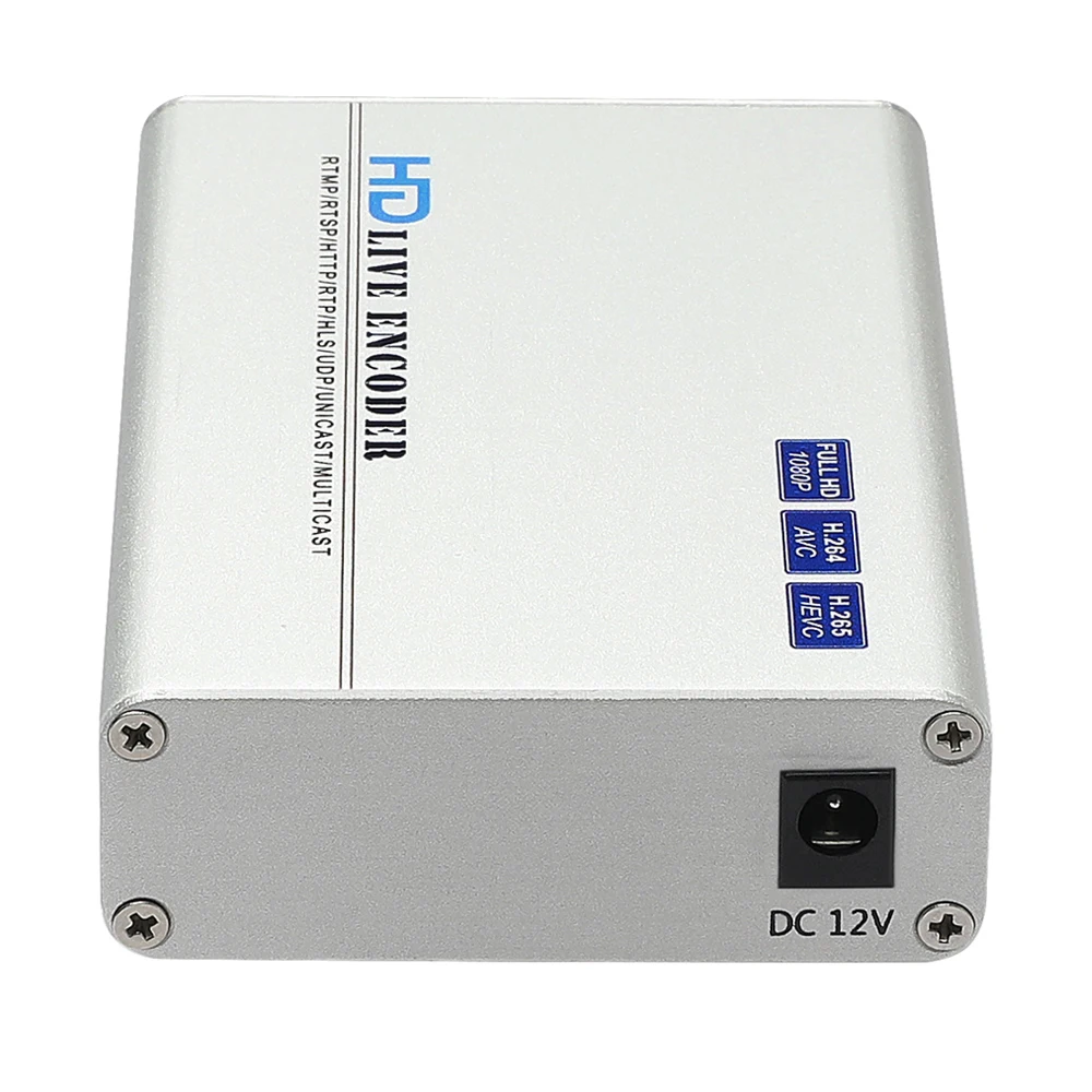 HEVC 1080P 1080i HD HDMI To RTSP RTMP UDP HLS видео потоковый кодировщик IPTV потоковая трансляция в