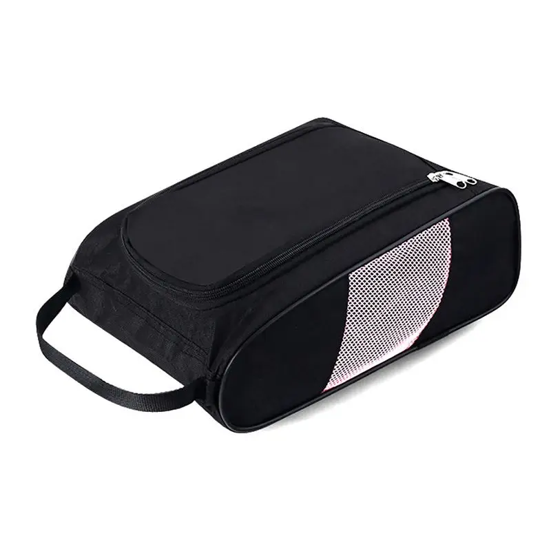 Golf Shoes Bag Breathable Portable Water Resistant Zipper Shoe Case Carrier Storage Bag Golf Water Resistan Shoes