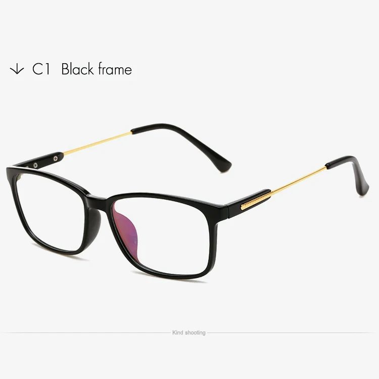Toketorism прямоугольные оправы для очков ретро оптика очки от близорукости очки для мужчин и женщин диоптрий 5161 - Цвет оправы: C1