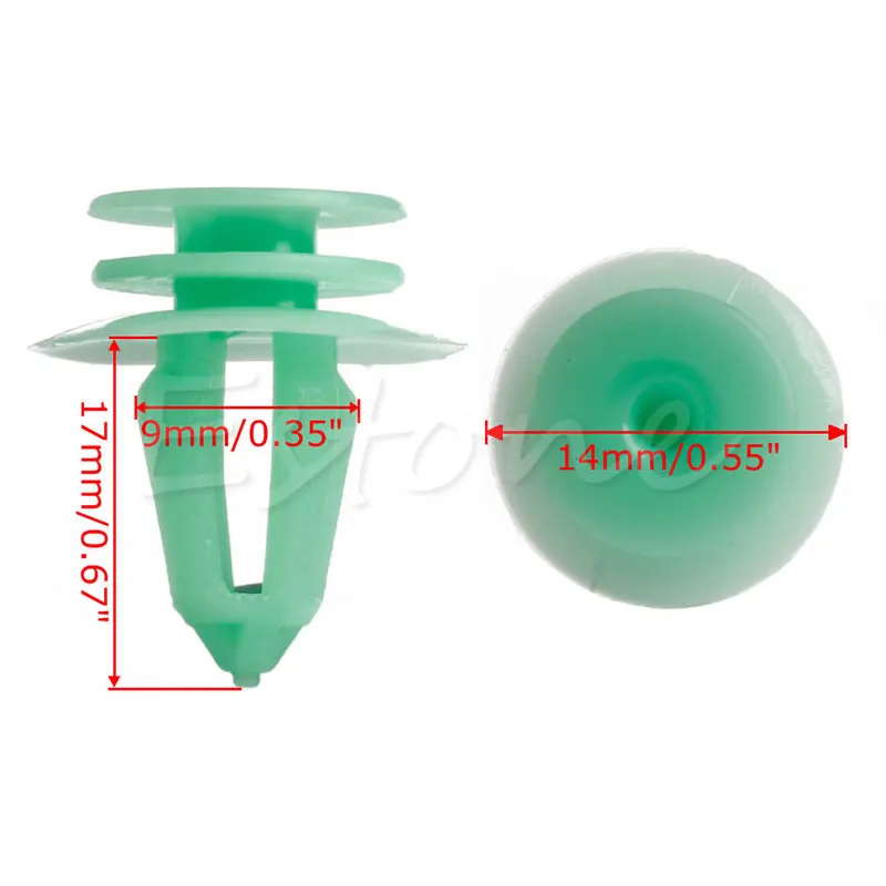20 шт. пластиковые заклепки с отверстием 9 мм для BMW Skoda Fabia Benz|clip fastener|plastic rivetpush clips |