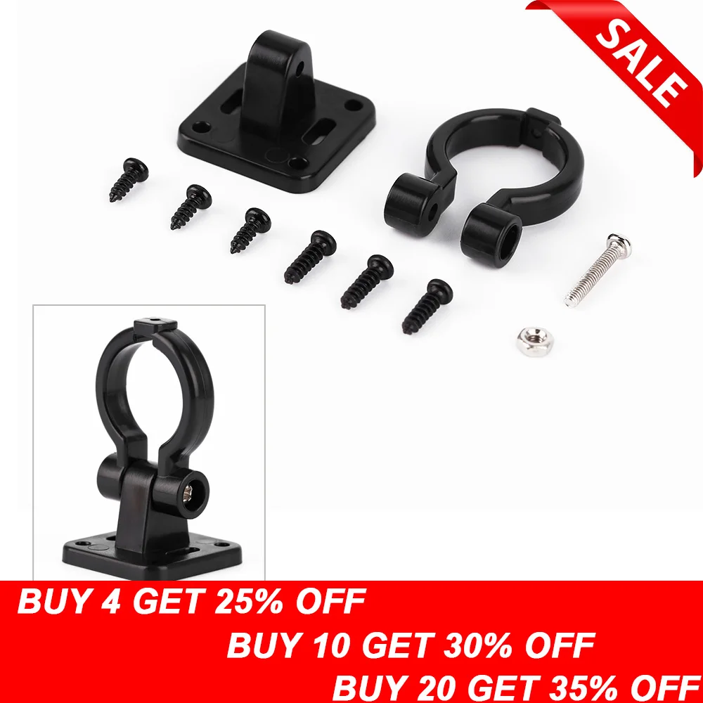 2pcs Black Universal FPV Camera Lens Adjustable Holder Angle Adjust Mount Base for FPV Racing