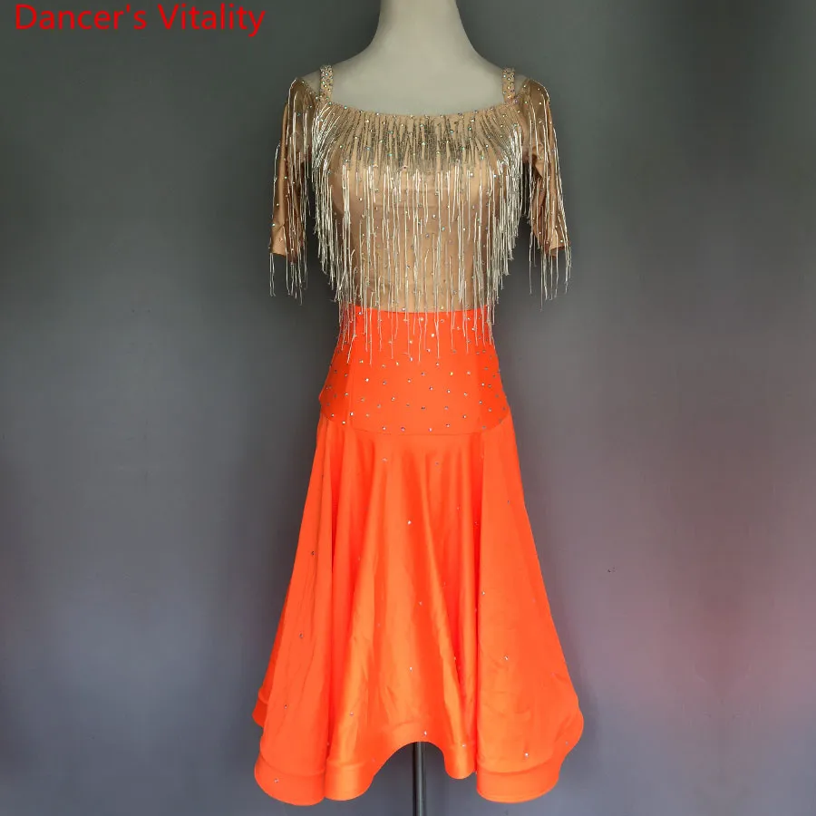 Buy Latin Dance skirt Women 2018 New Summer custom