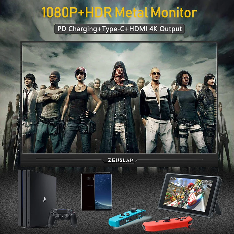 15 6 дюймовый экран Ultrahin IPS для PS3 PS4 XBOX автомобильный портативный монитор ПК