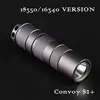 18350/16340 версия Convoy S2 + серый Cree XML2 EDC светодиодный фонарик, фонарик, фонарь, фонарь для кемпинга, лампа, для велосипеда ► Фото 1/4