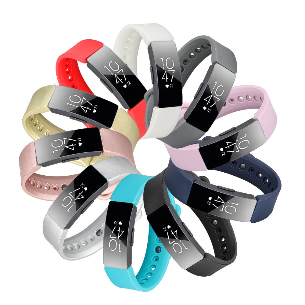 

Silicone Watch Band For Fitbit Inspire HR Activity Tracker Wristband Bracelet For Fitbit inspire/inspire HR Watchband Strap