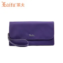 Laifu Marke Design Abendtasche Frauen Nylon Casual Kupplung Geldbörse Wasserdichte Europa Amerika Stil Brieftaschen Einkaufen 4 Farbe