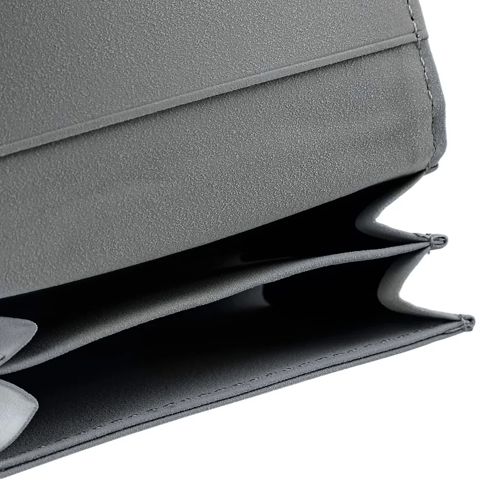 Baellerry Mini мужской кошелек с застежкой новый PU кожаный новинка однотонный цветной