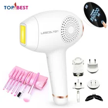 IPL лазерная эпиляция машина для удаления волос с ЖК-дисплеем лазерный эпилятор депилятор для лица тела подмышек бикини ног подмышек