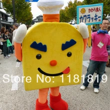 Талисман хлеб талисмана обычай Необычные костюмы аниме косплей комплекты Mascotte Необычные платье карнавальный костюм