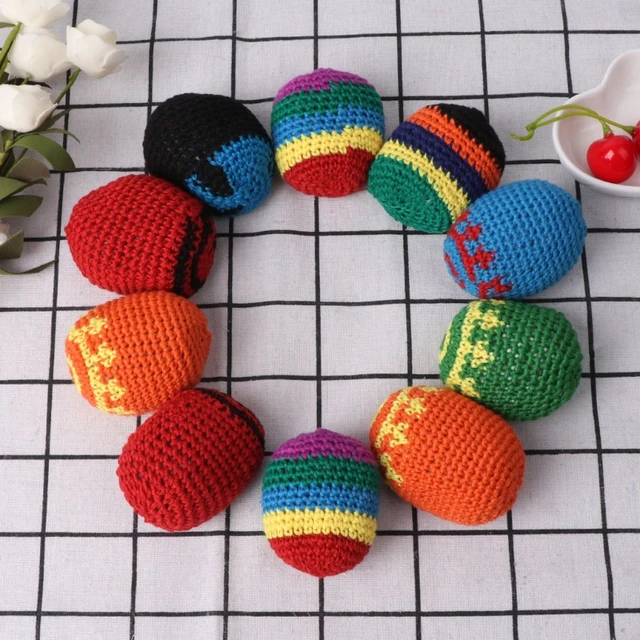 Free Shipping Handmade Sacks Foot Toy Balls Magic Juggling Ball Kid Outdoor Toy Soft Ball 3
