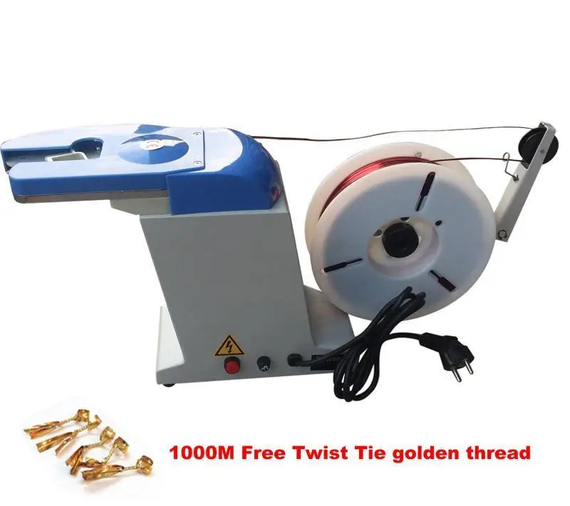 Top Auto Twist Tie Machine Bread Candy Gift Bundling Tying Bagging Closure Machine H# 1 43 deagostini dinky toys 519 simca 1000 diecast models car auto collection gift