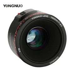 YONGNUO عدسة كاميرا بتأثير بوكيه ، YN50mm ، F1.8 II ، فتحة كبيرة ، تركيز تلقائي ، لكانون EOS 700D 750D 5D 600D DSLR