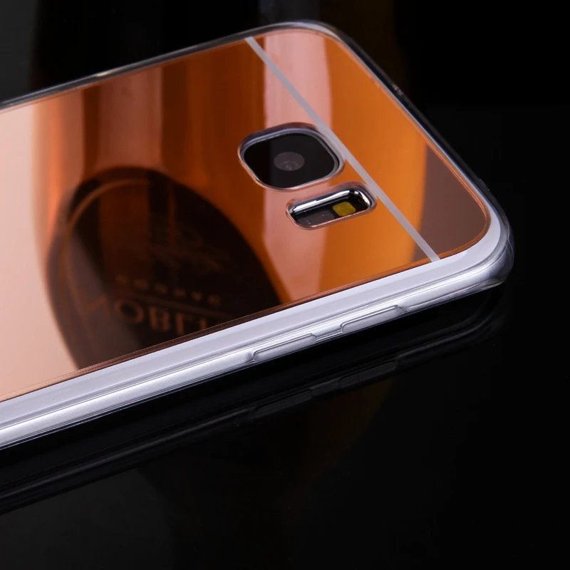 Зеркальный чехол из термополиуретана для samsung Galaxy S10 Lite S9 плюс S8 S7 край S6 задняя