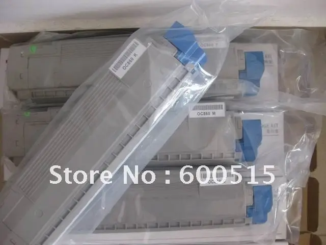 HOT selling!! color  toner cartridge compatible for OKI MC860 BK/M/C/Y 4PCS/LOT