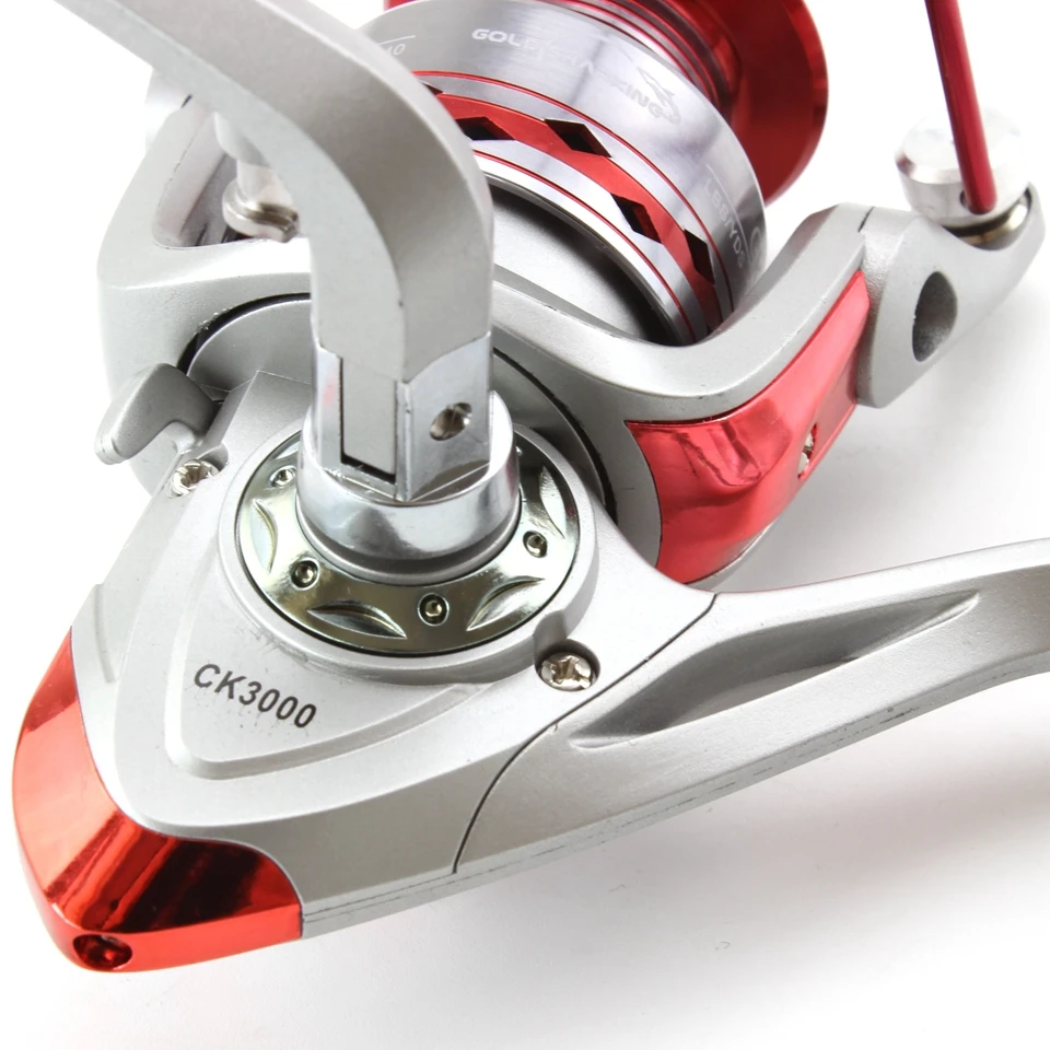 Carretel de Pesca Rolamentos de Esferas Nova Promoção! 12 Ck1000 7000 5.2: 1 Intercambiáveis Dobrável Handle Pesca Spinning Reel Fishing Reel 9 Nova promoção! ck1000-7000 carretel de pesca 12