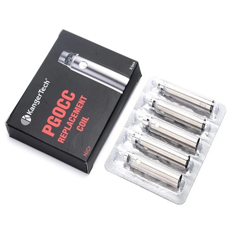 Дешевый kangertech pangu танки замена катушки PGOCC катушки головы SS316L 0.5ohm Nicr 1.0ohm 1.5ohm для KangerTech pangu танк