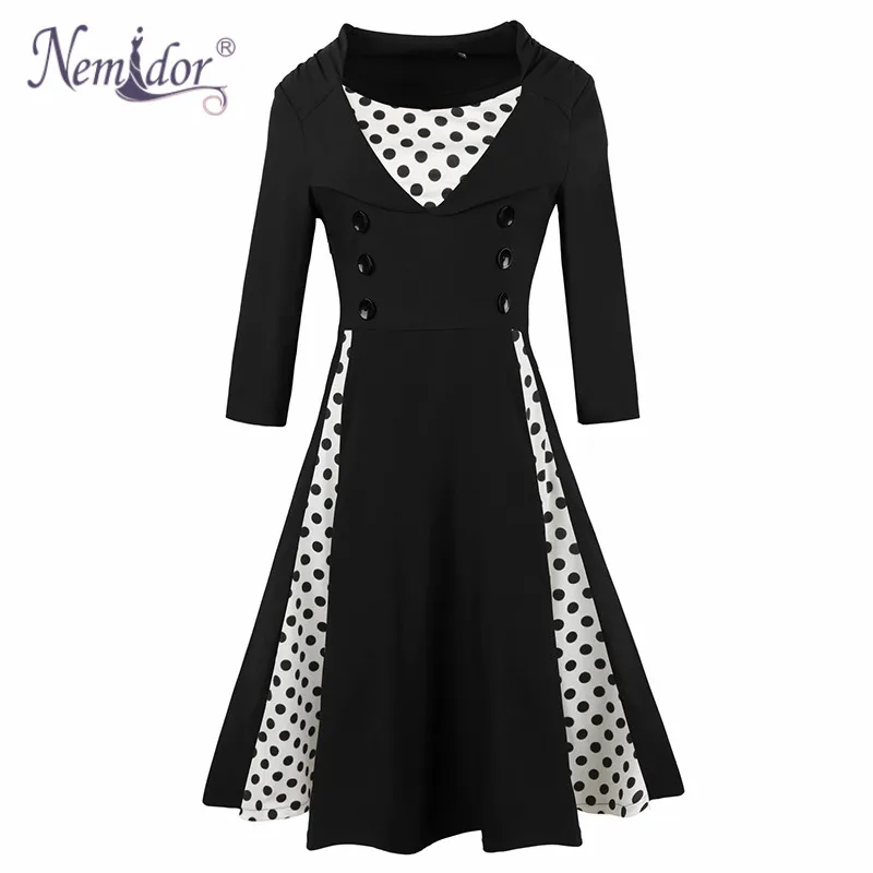 Nemidor Plus Vintage Dress (1)