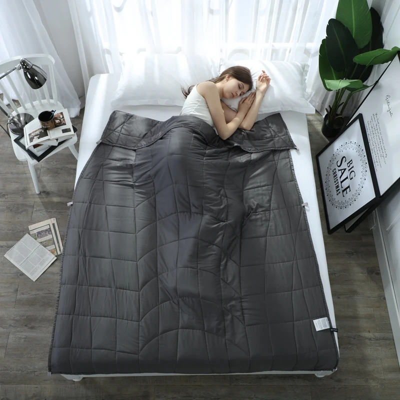 Puredown 100% хлопок тяжелое одеяло для взрослых детей тяжести s Sleep-благоприятствующий