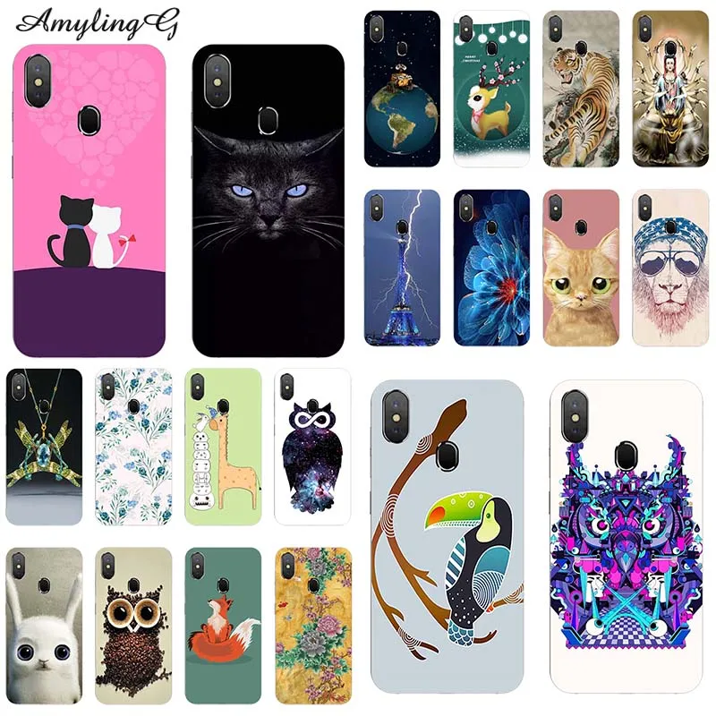 

Fashion Phone Cases For Leagoo S9 S 9 5.85" Case Print HD Cartoon Rose Cute Wolf Cover Soft Silicone TPU Fundas Para Original