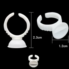 1000 Pcs Plastic Tattoo Ink Ring Cup Eyebrow Permanent Makeup All Sizes White Tattoo Ink Holders Tattoo accessory tattoo supply 1000 Pcs Plastic Tattoo Ink Ring Cup Eyebrow Permanent Makeup All Sizes White Tattoo Ink Holders Tattoo accessory tattoo supply