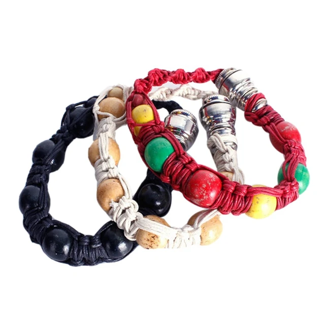 Multi Colors Portable Metal Bracelet Smoking Pipe Herb Weed Pipe Smoke
