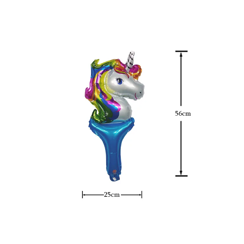 1 шт Детские вечерние воздушные шары для вечеринки на день рождения, новогодние принадлежности для взрослых и детей, алюминиевый шар с животными - Цвет: unicorn