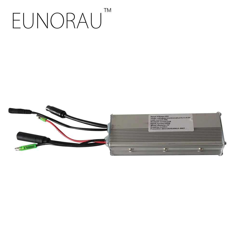 Excellent 48V25A sin-wave controller for ENA 48V1000W rear hub motor kit 1
