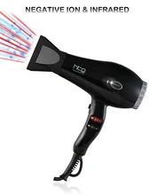 HTG Professional hair dryer 2300W with ionic and infared rays Super power Compact size HT039A 220V 240V