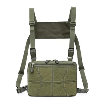 

Chest Hunting Bag Adjustable Tactical Chest Rig Shoulder Bag Waist Packs Chest Recon Bag Tools Pouch Outdoor Hunting Accessories