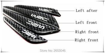 

New Car Sticker Door Protector Door Side Edge Protection Guards Stickers For Universal Car Carbon Fiber Accessories Auto Sticker