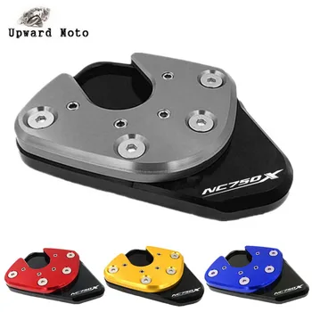 

For HONDA NC750X NC 750X NC750 X 2017 2018 Motorcycle Accessories CNC Aluminum Kickstand Sidestand Stand Extension Enlarger Pad