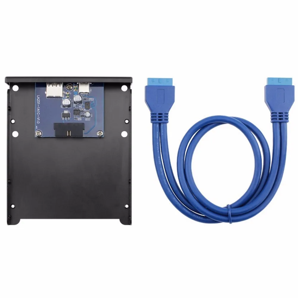 3 5 USB 3 0 Type A USB 3 1 Type C 2 Port To Motherboard