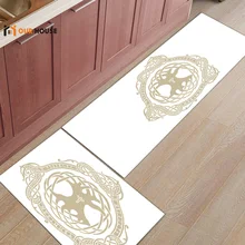 Ourhouse белый Vinking логотип геометрические коврики для входа аксессуары для ванной комнаты Набор грязи мусора грязи Trapper Boot обувь